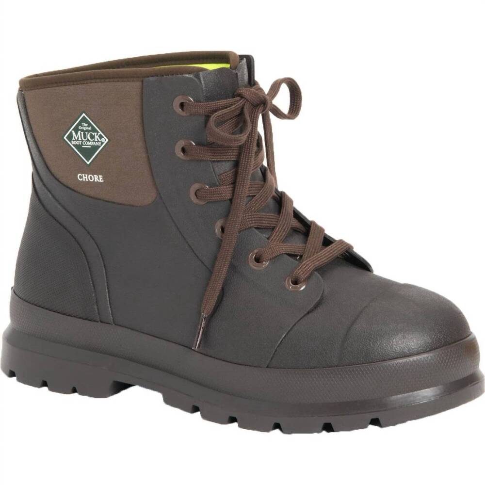 NEW MUCK men's chore classic boots in factory brown
